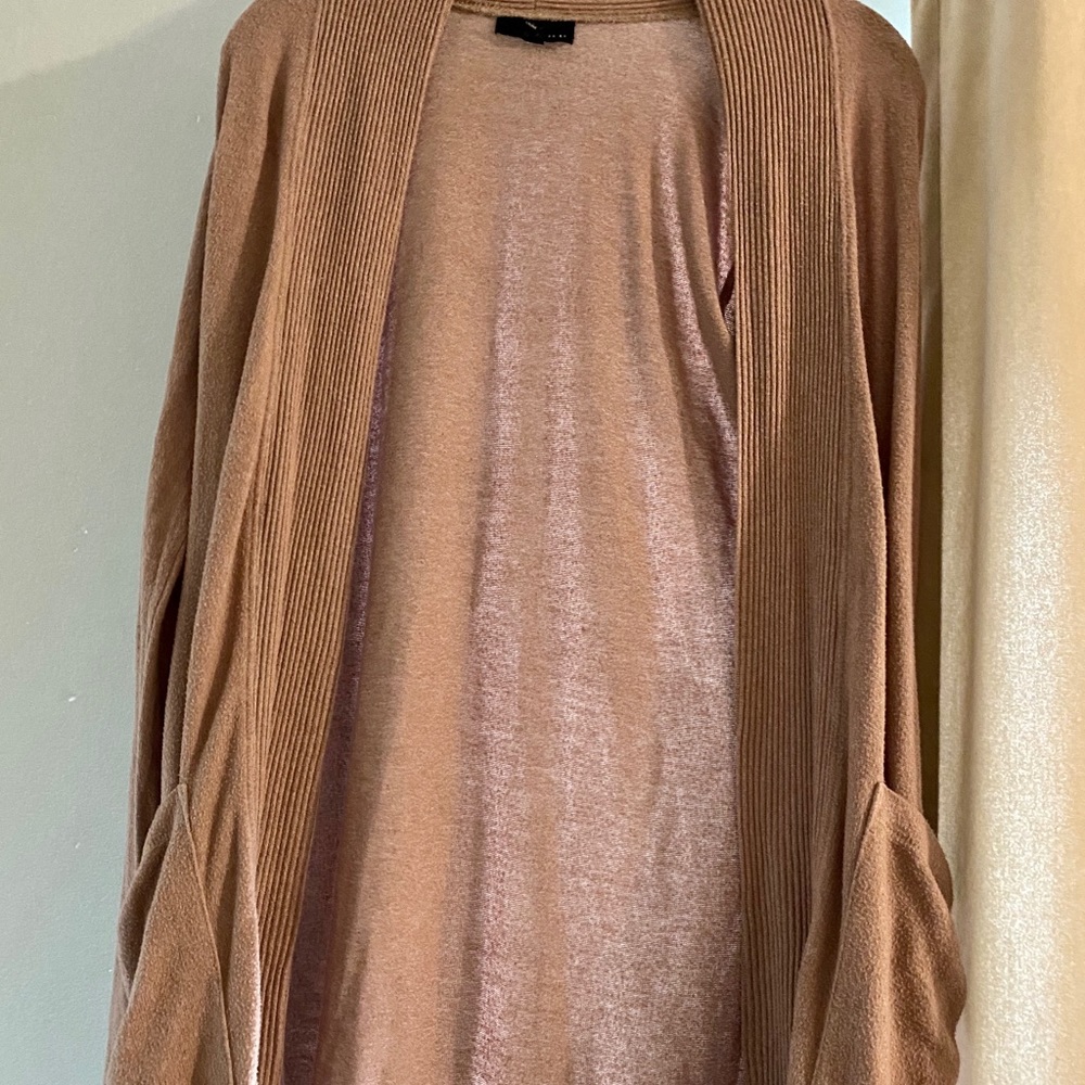Open pocket cardigan